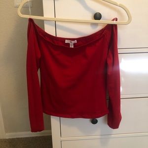 Strapless long sleeve